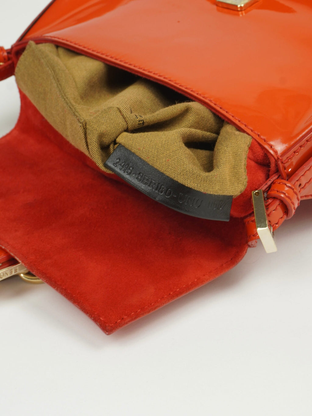 FENDI VINYL BAGUETTE BAG