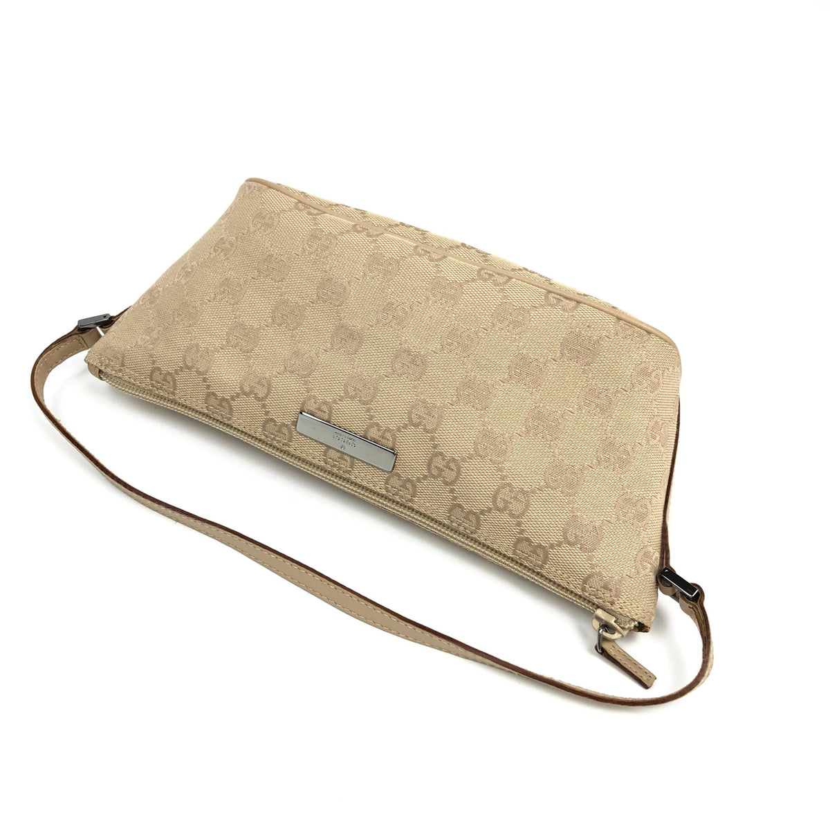 GUCCI MONOGRAM SHOULDER BAG