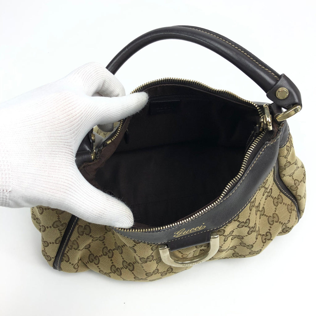 GUCCI MONOGRAM ABBEY SHOULDER BAG