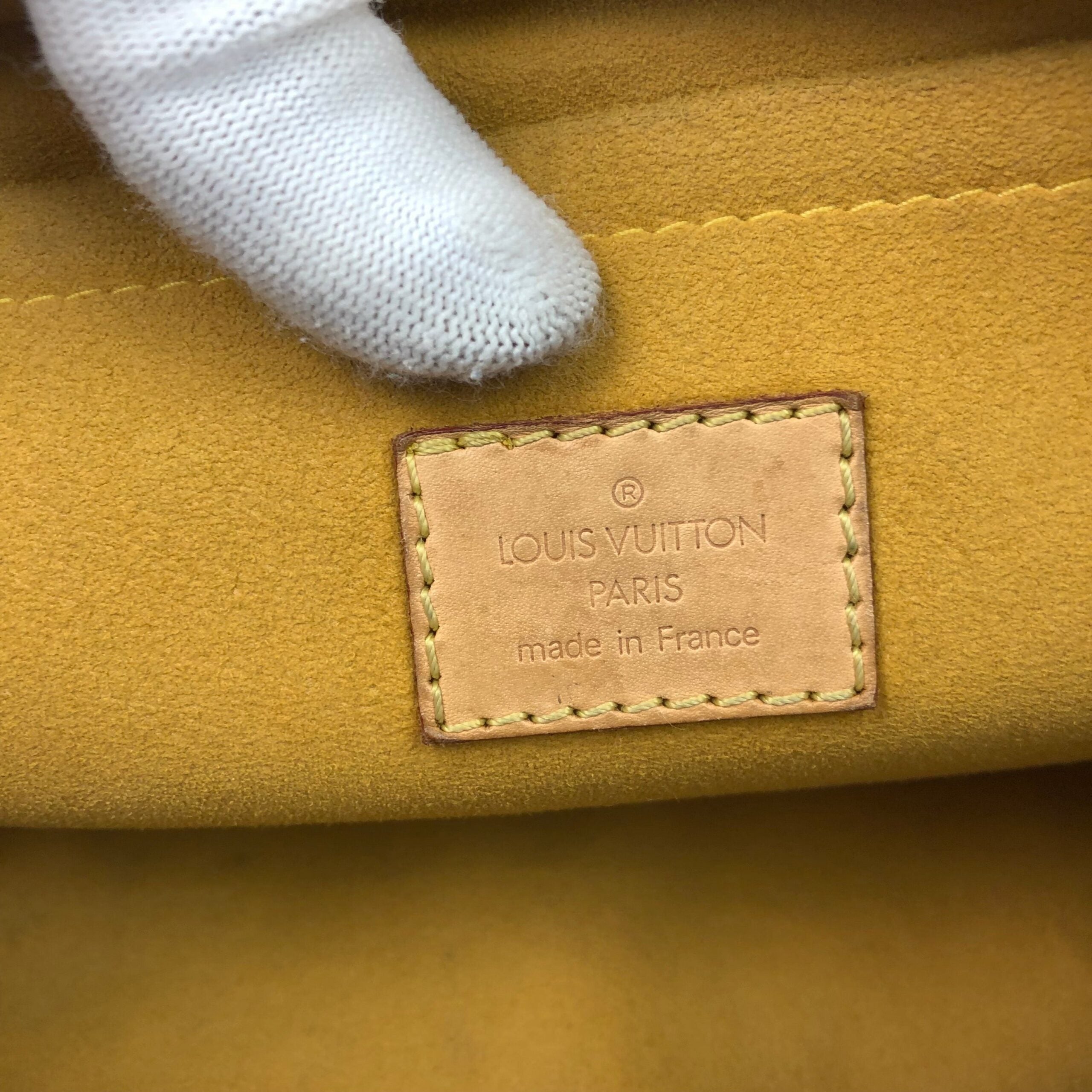 LOUIS VUITTON NEO SPEEDY DENIM BAG