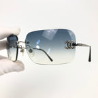 CHANEL RIMLESS SUNGLASSES