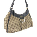GUCCI ABBEY MONOGRAM SHOULDER BAG