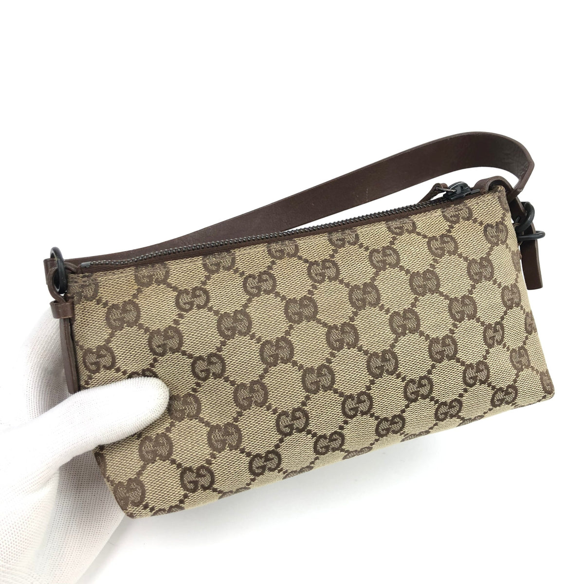 GUCCI MONOGRAM SHOULDER BAG