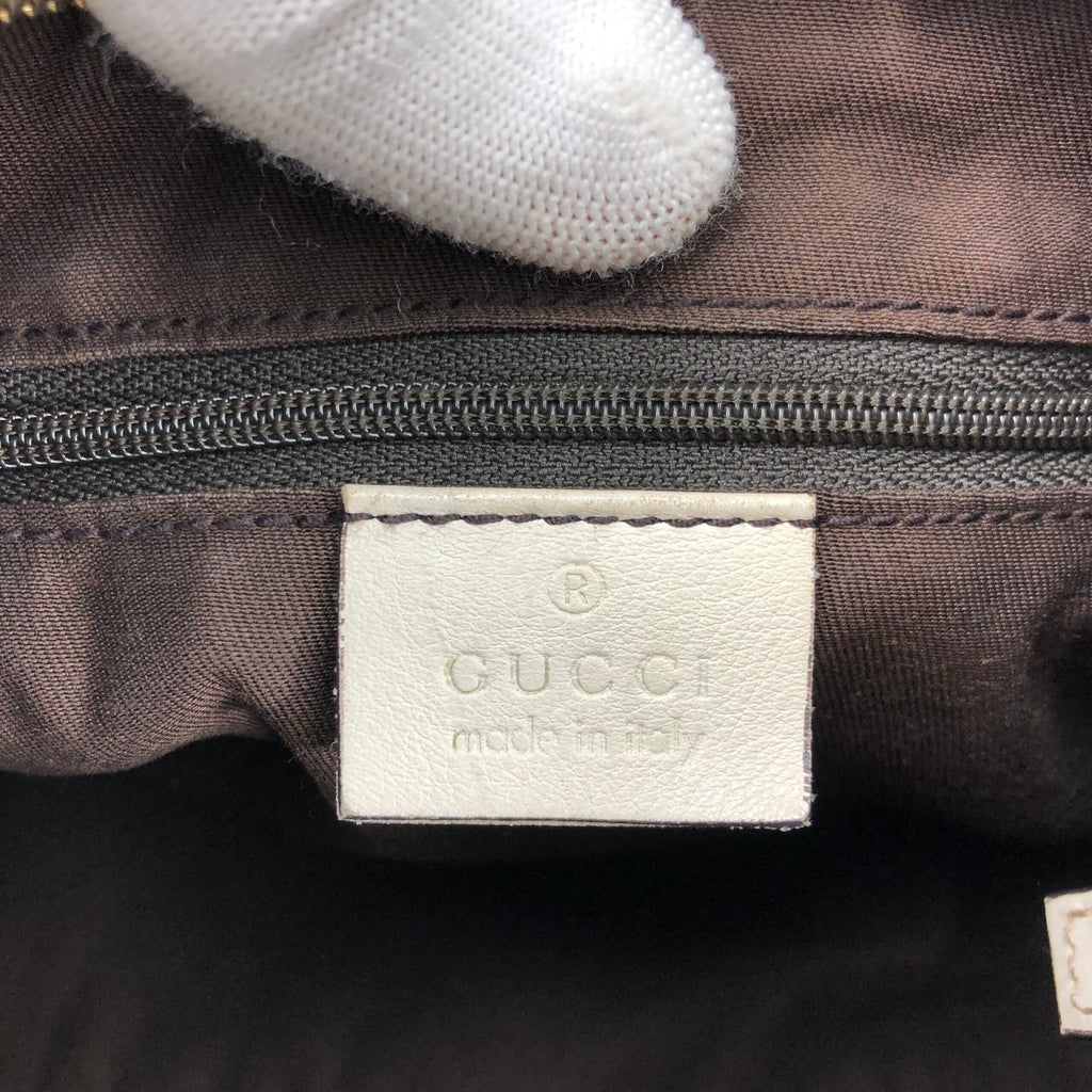 GUCCI ABBEY MONOGRAM SHOULDER BAG