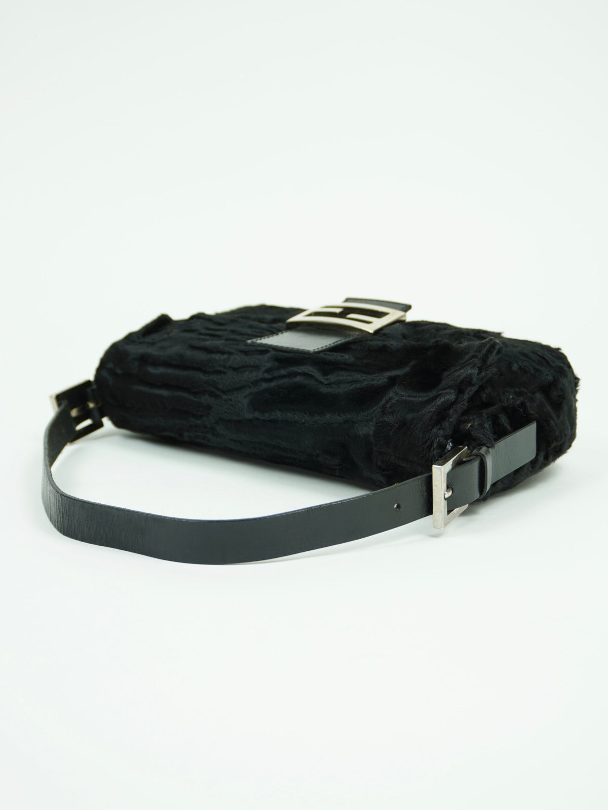 FENDI PERSIAN LAMB FUR BAGUETTE
