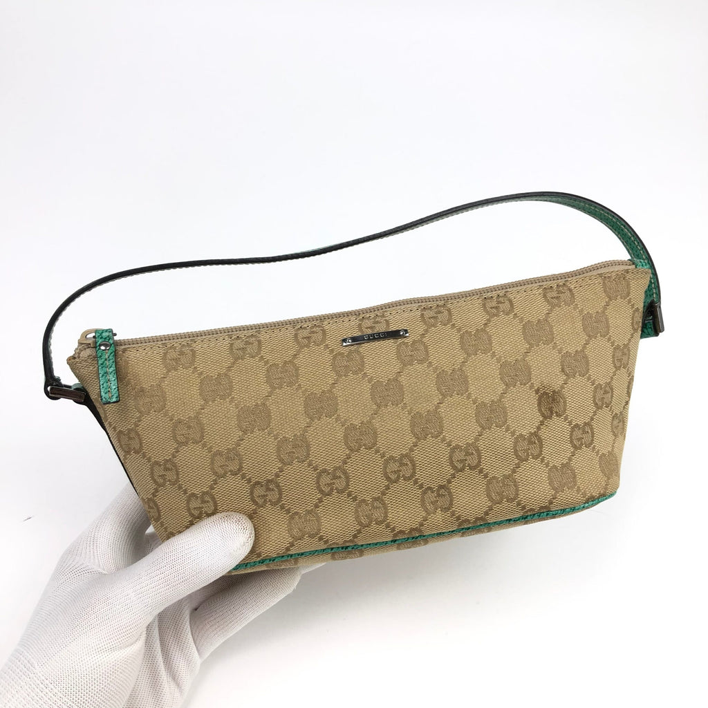 GUCCI MONOGRAM SHOULDER BAG