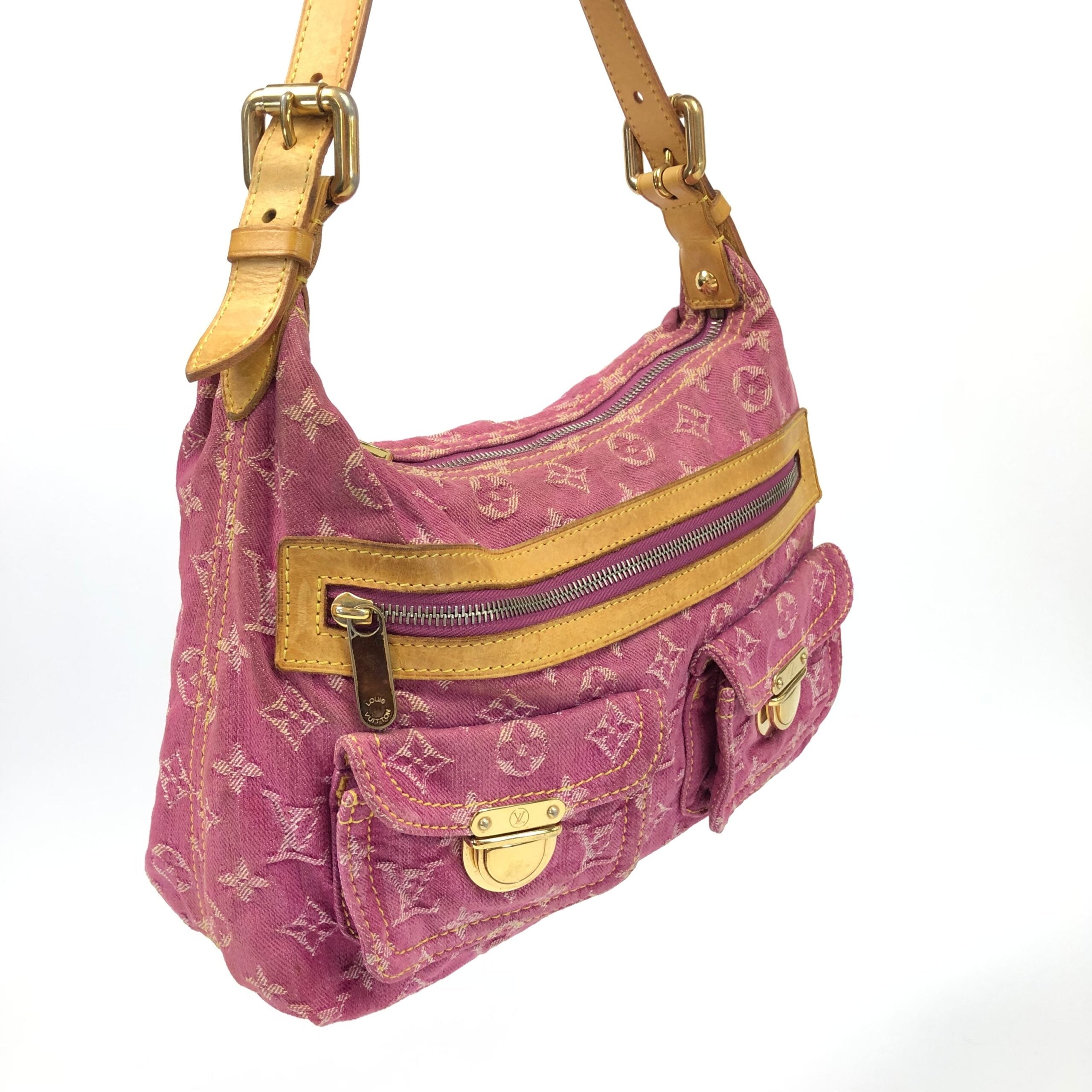 LOUIS VUITTON BAGGY PM DENIM SHOULDER BAG