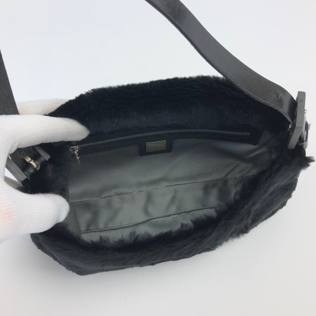 FENDI MINK FUR BAGUETTE BAG