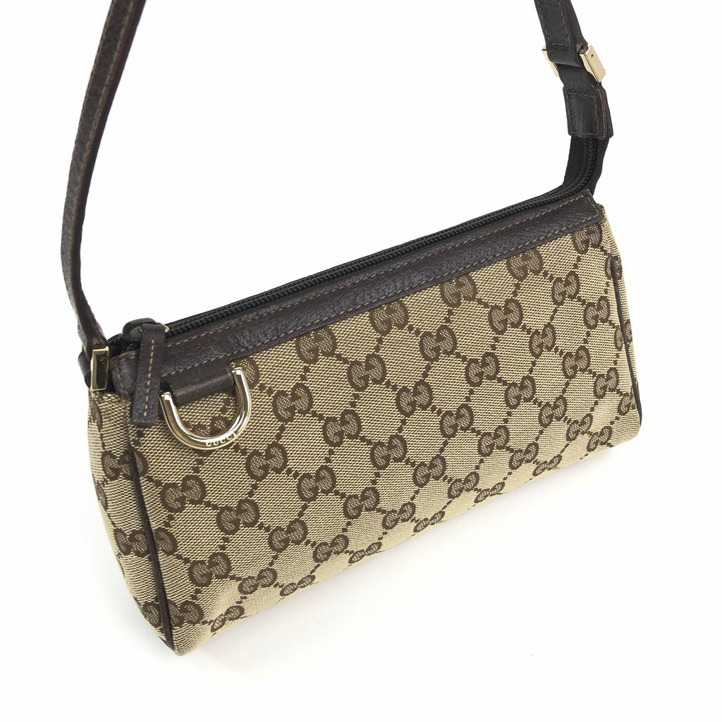 GUCCI MONOGRAM SHOULDER BAG