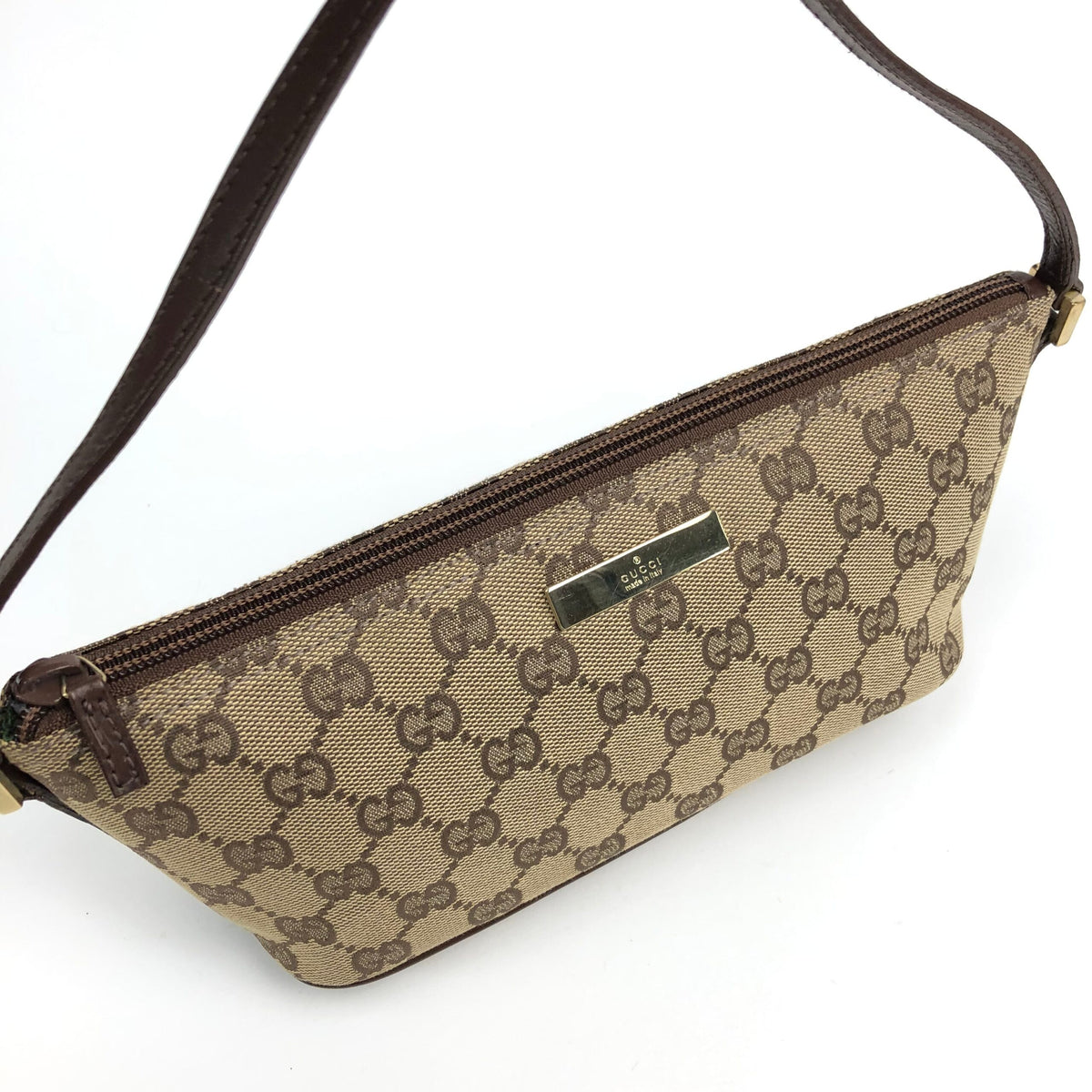 GUCCI MONOGRAM SHOULDER BAG