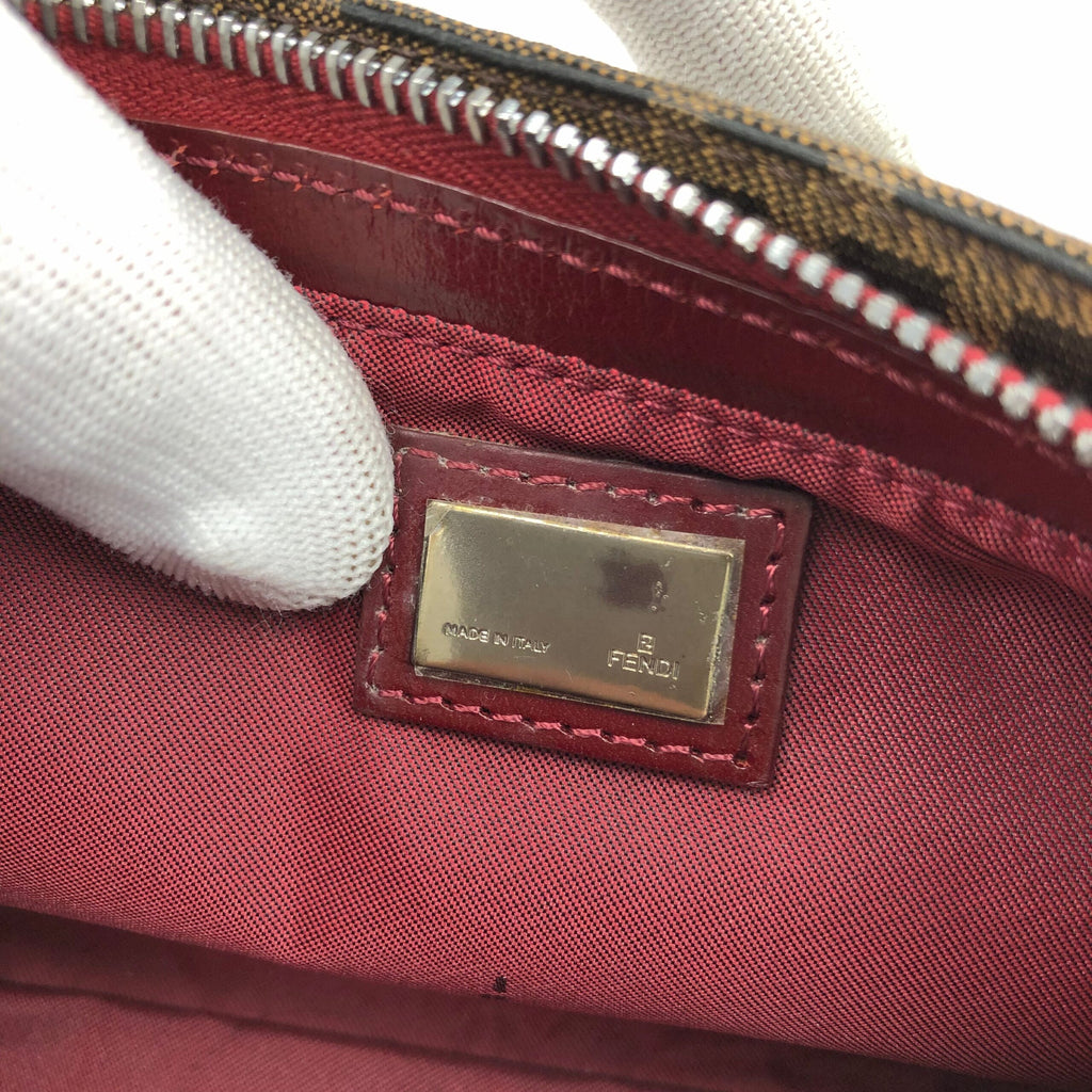 FENDI ZUCCA SHOULDER BAG