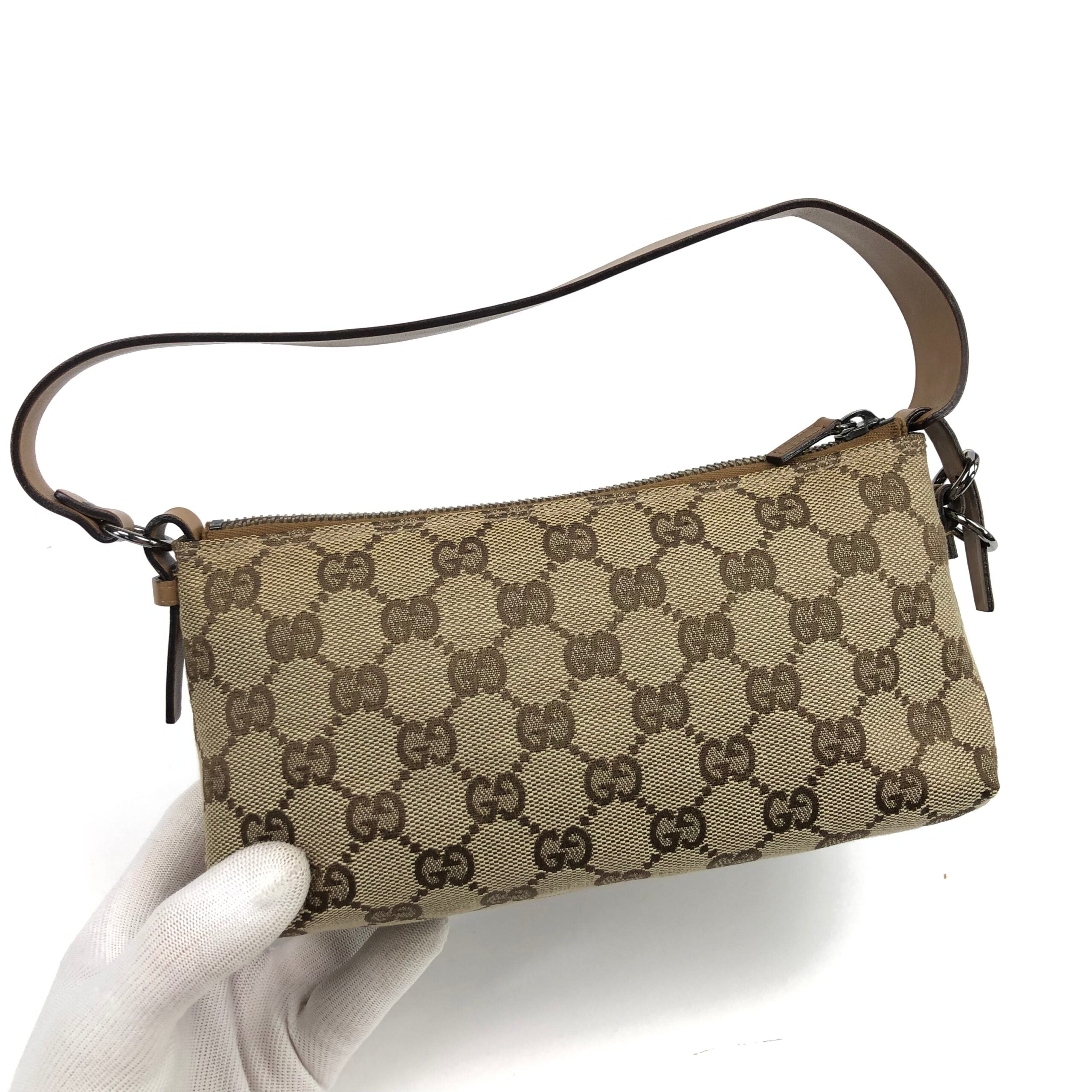 GUCCI MONOGRAM SHOULDER BAG