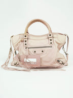 BALENCIAGA LIZARD EMBOSSED CITY BAG