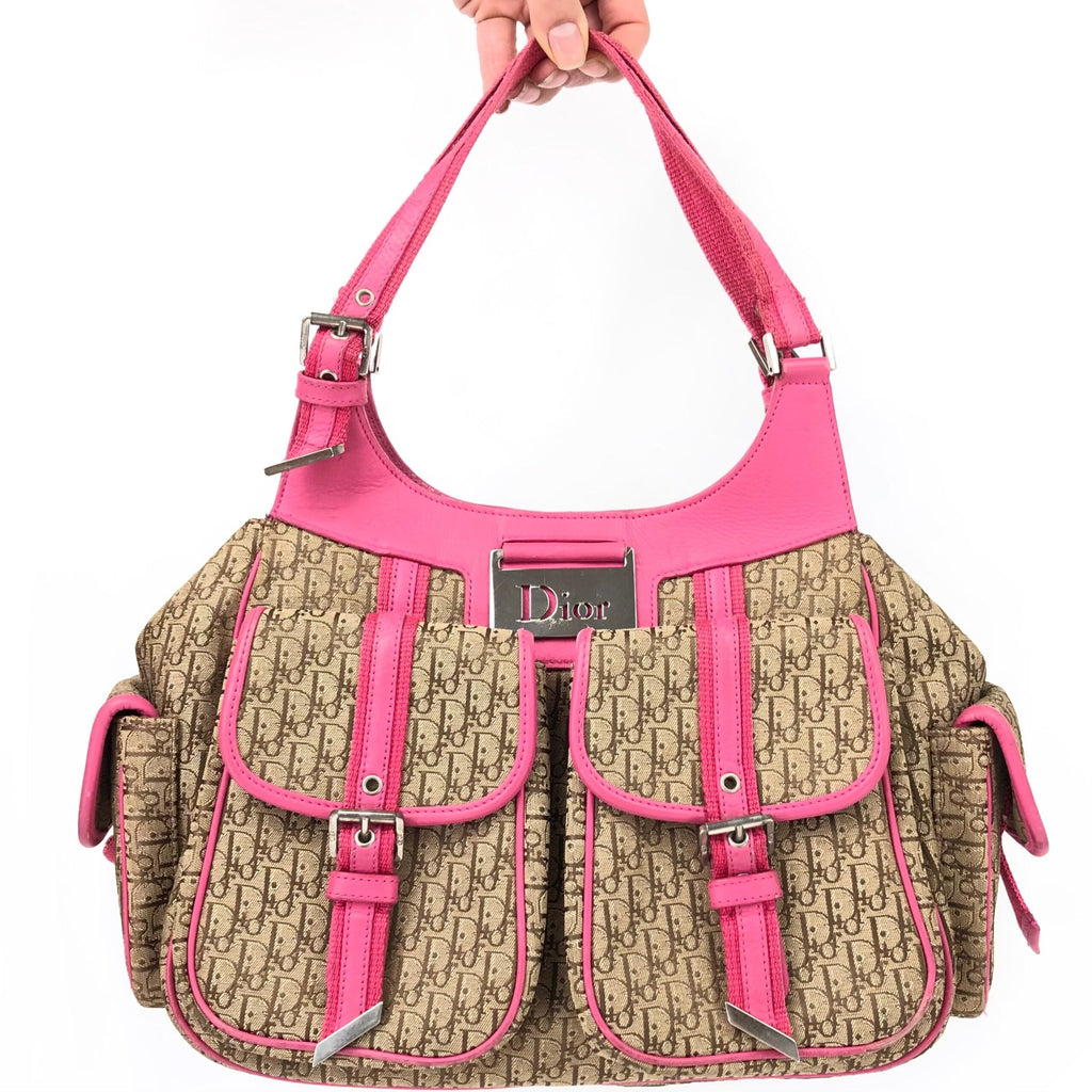 CHRISTIAN DIOR MONOGRAM SHOULDER BAG
