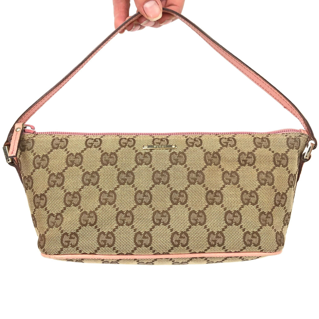 GUCCI MONOGRAM SHOULDER BAG