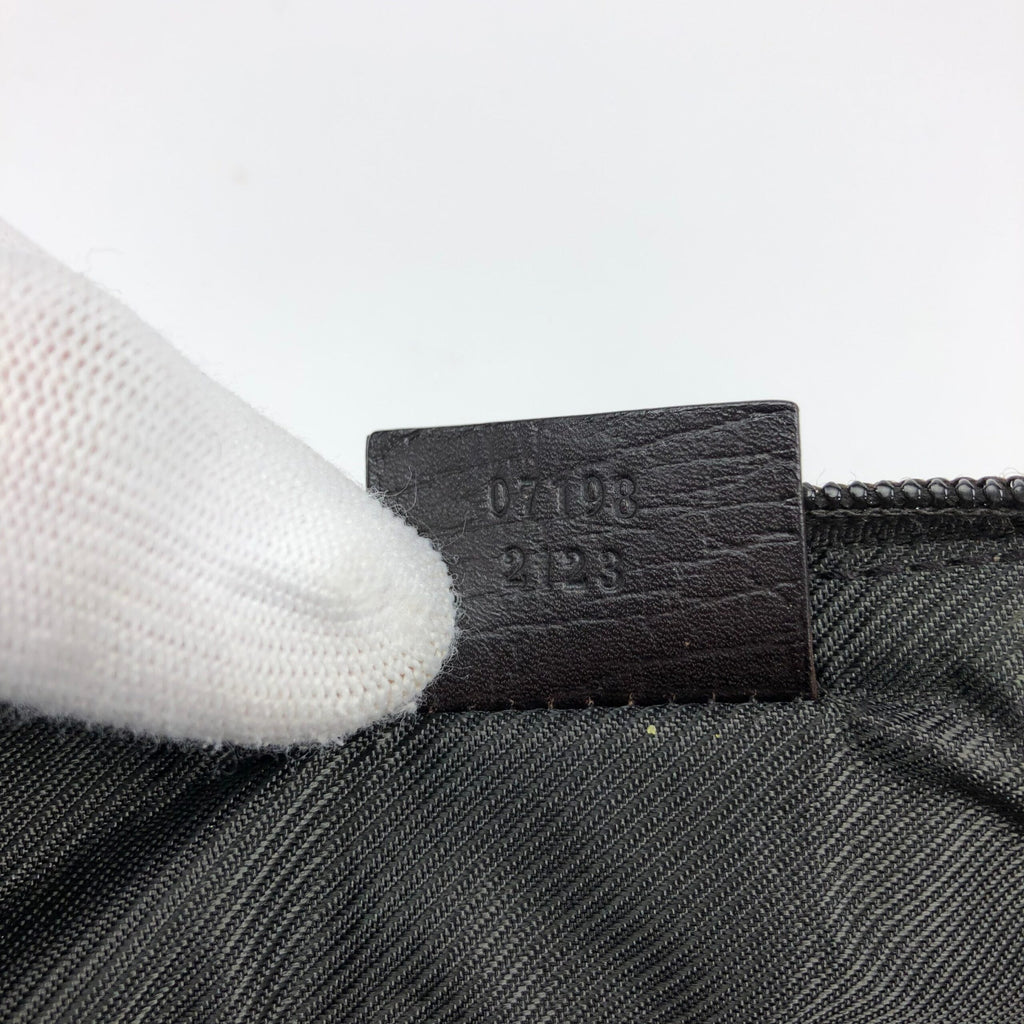 GUCCI MONOGRAM SHOULDER BAG