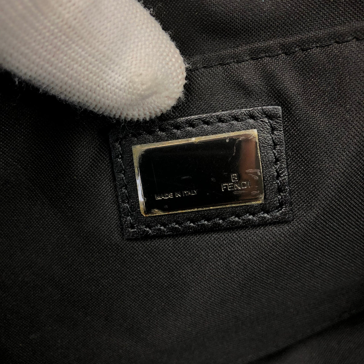 FENDI ZUCCA SHOULDER BAG