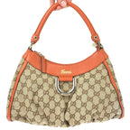 GUCCI ABBEY MONOGRAM SHOULDER BAG