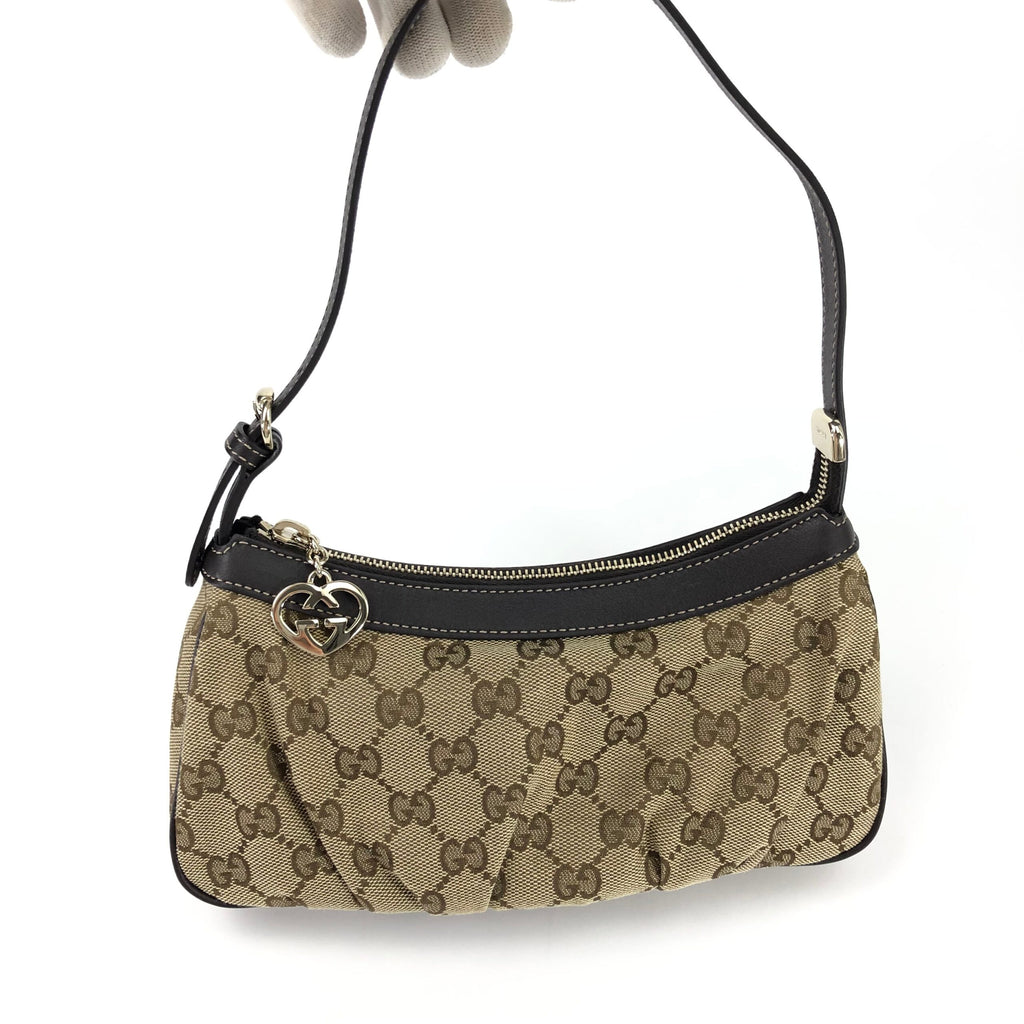 GUCCI MONOGRAM SHOULDER BAG