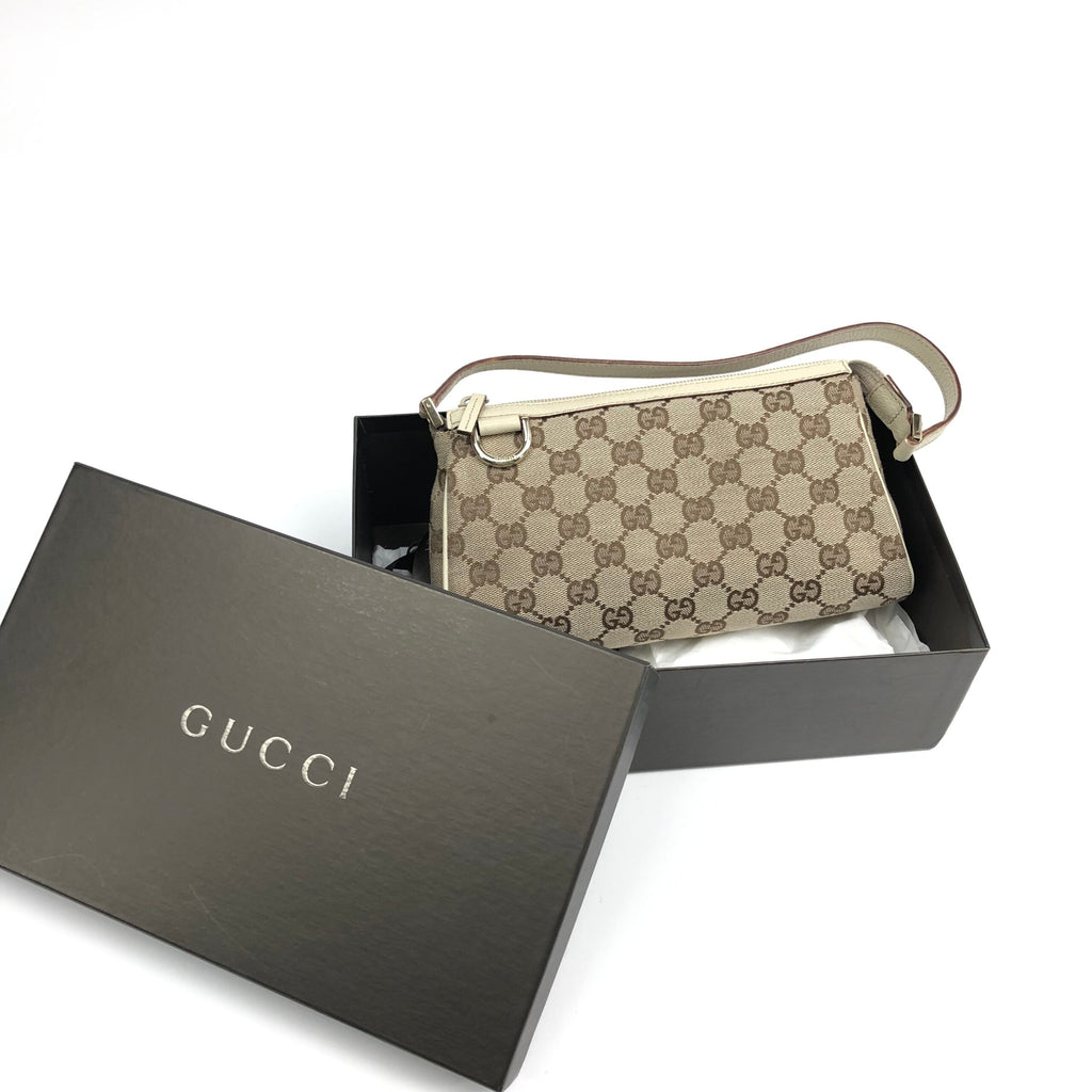 GUCCI MONOGRAM SHOULDER BAG