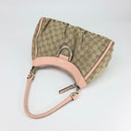GUCCI ABBEY MONOGRAM SHOULDER BAG