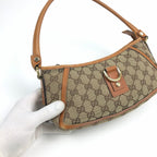 GUCCI MONOGRAM SHOULDER BAG