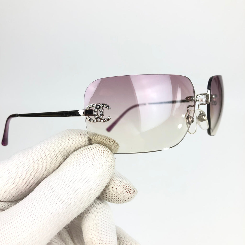 CHANEL RIMLESS SUNGLASSES