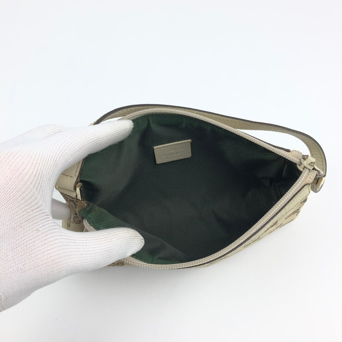 GUCCI MONOGRAM SHOULDER BAG