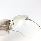 CHANEL RIMLESS SUNGLASSES