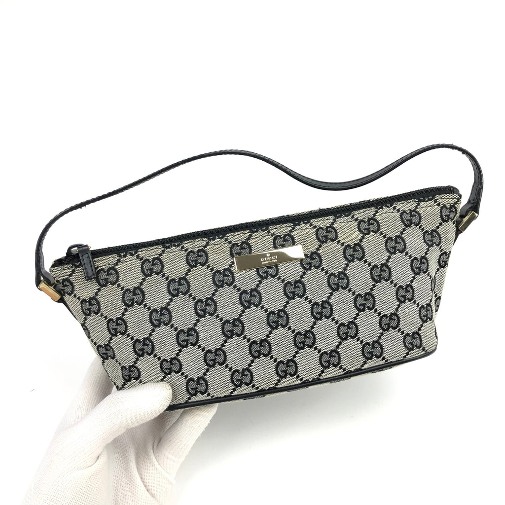 GUCCI MONOGRAM SHOULDER BAG