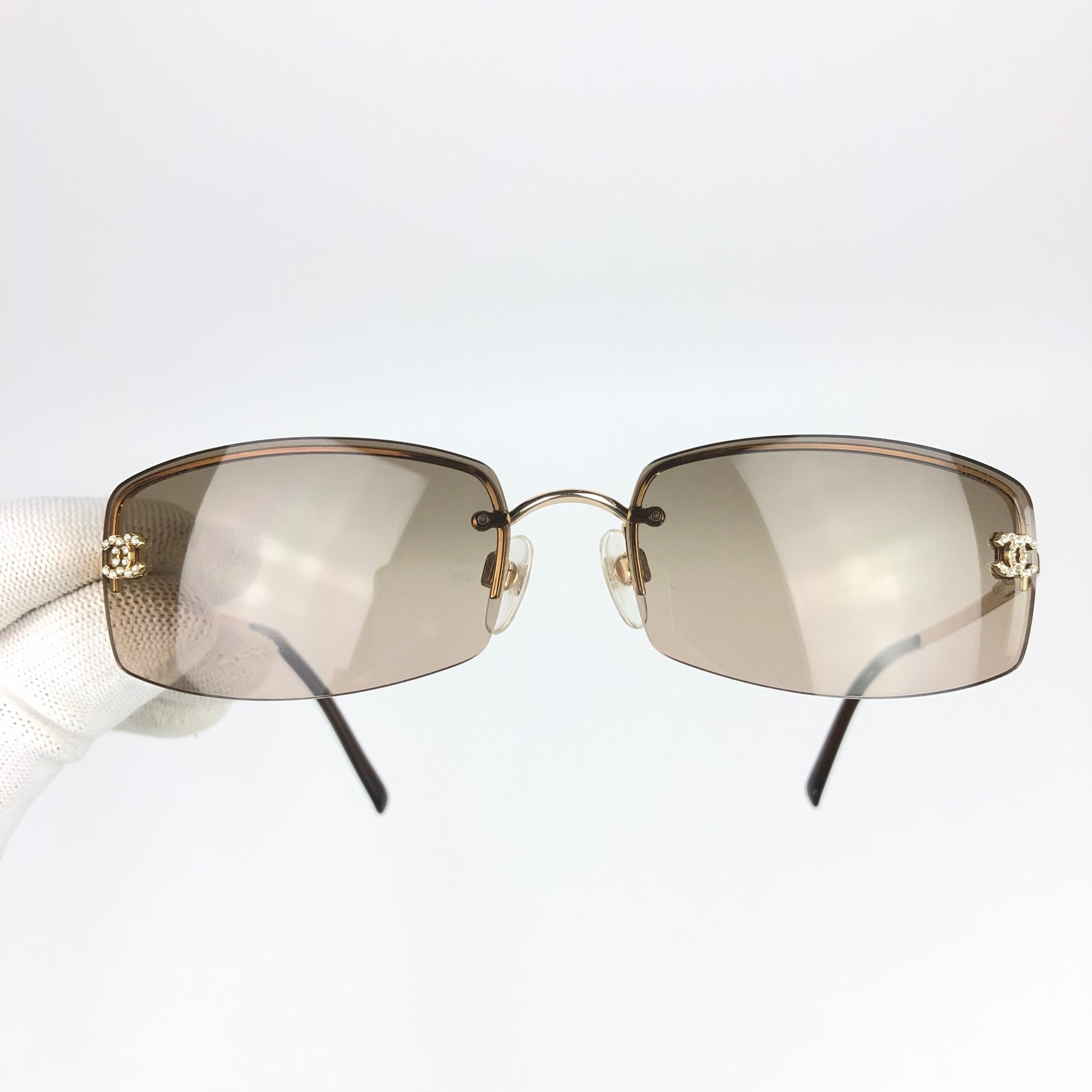 CHANEL RIMLESS SUNGLASSES
