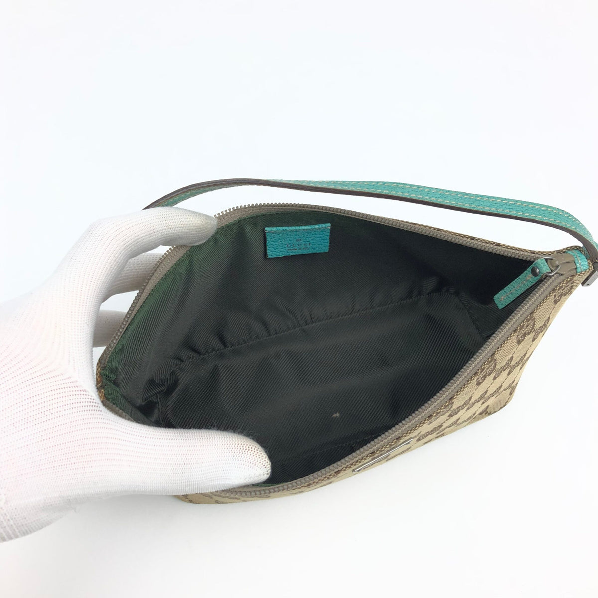 GUCCI MONOGRAM SHOULDER BAG