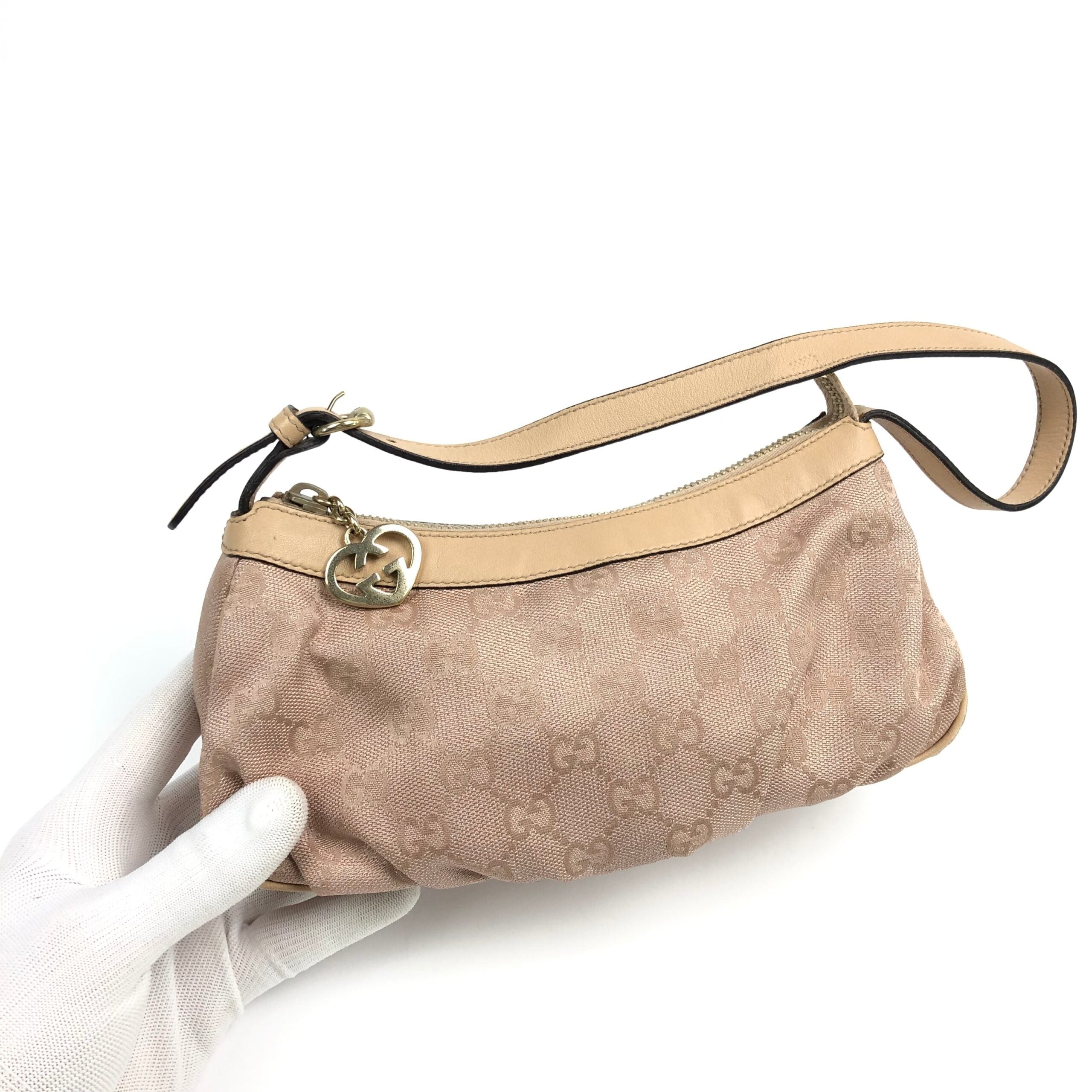 GUCCI MONOGRAM SHOULDER BAG