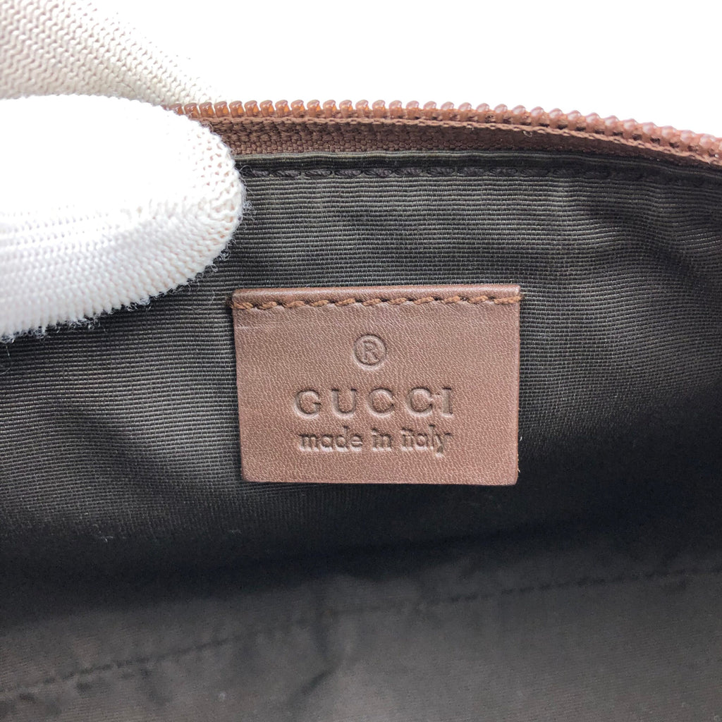 GUCCI MONOGRAM SHOULDER BAG