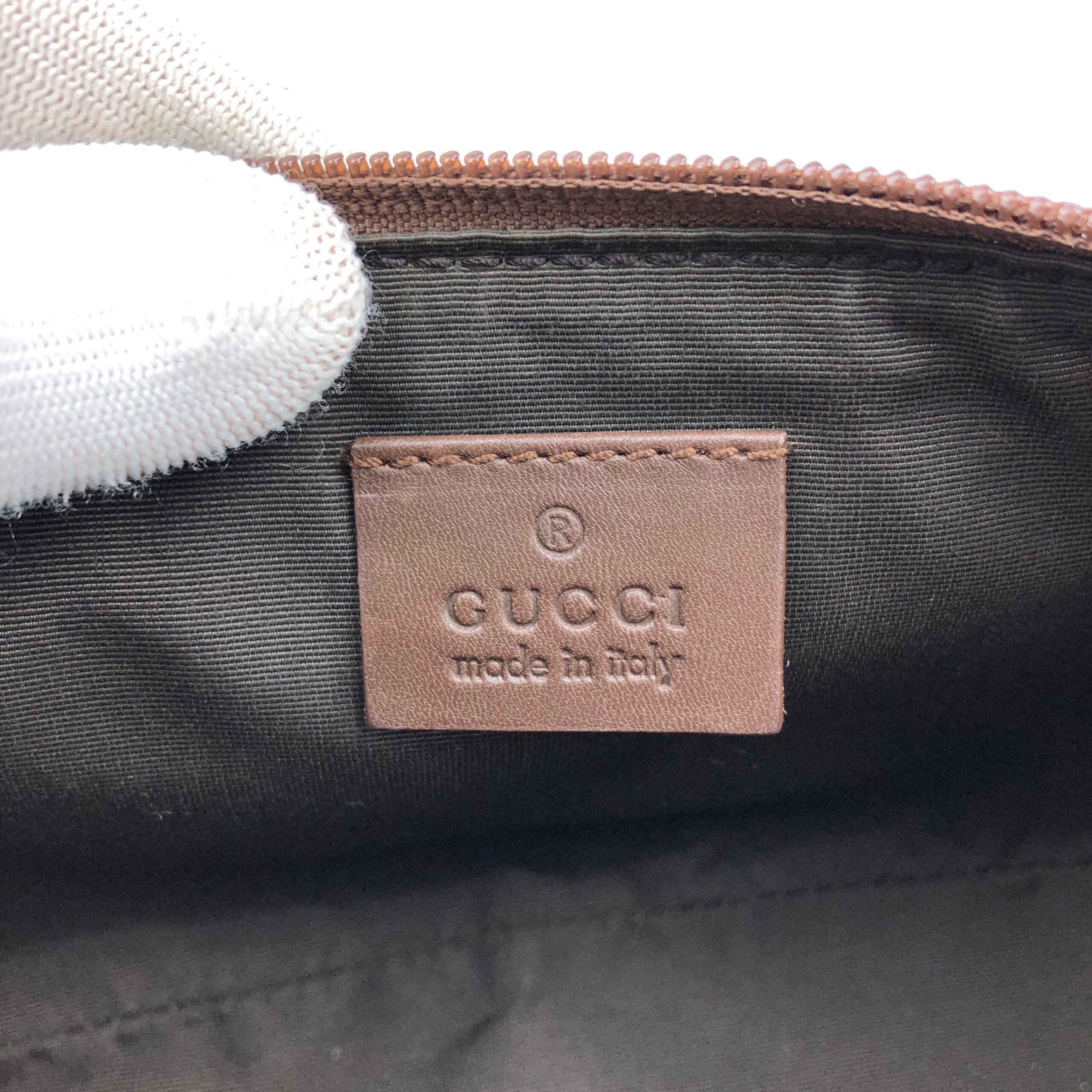 GUCCI MONOGRAM SHOULDER BAG