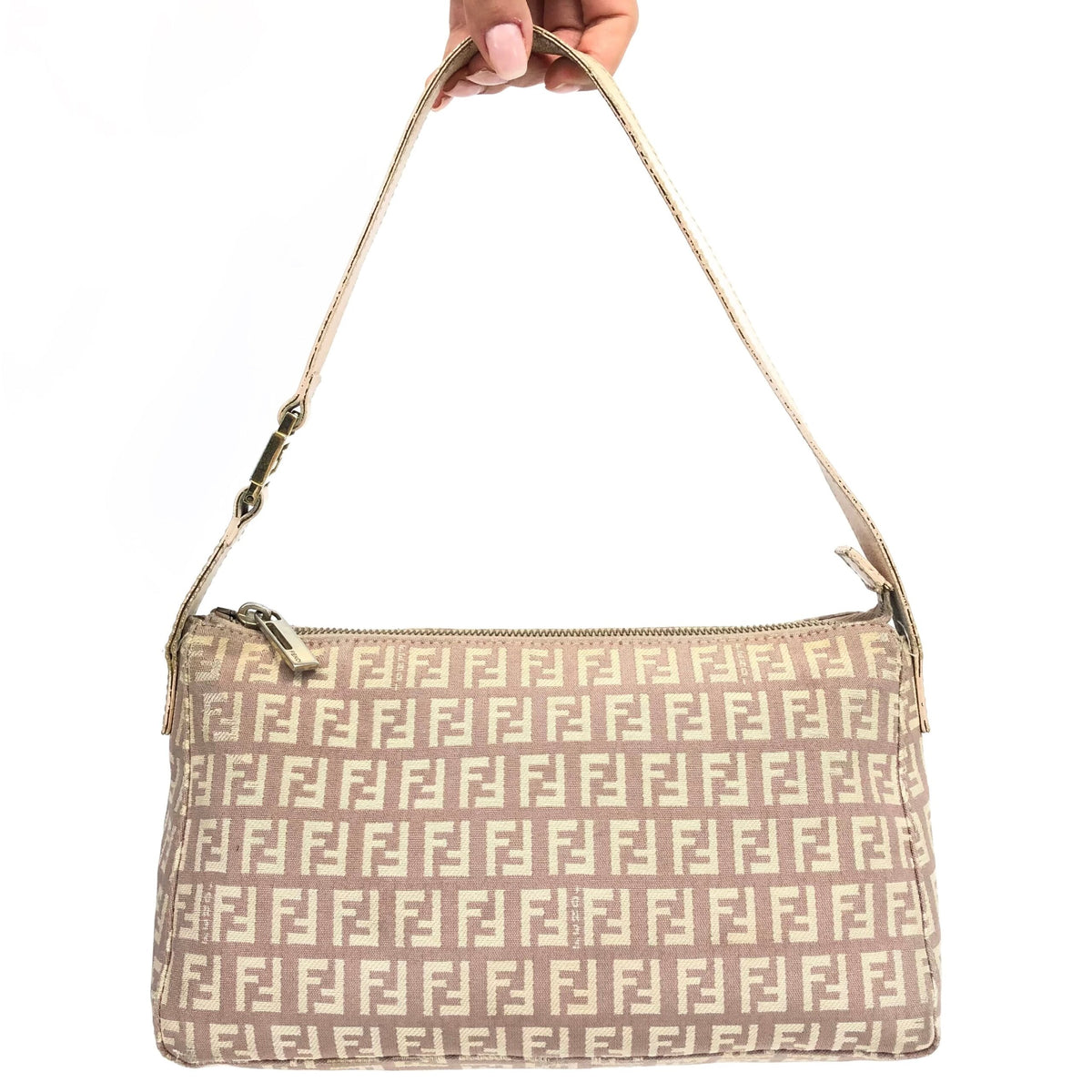 FENDI ZUCCA SHOULDER BAG