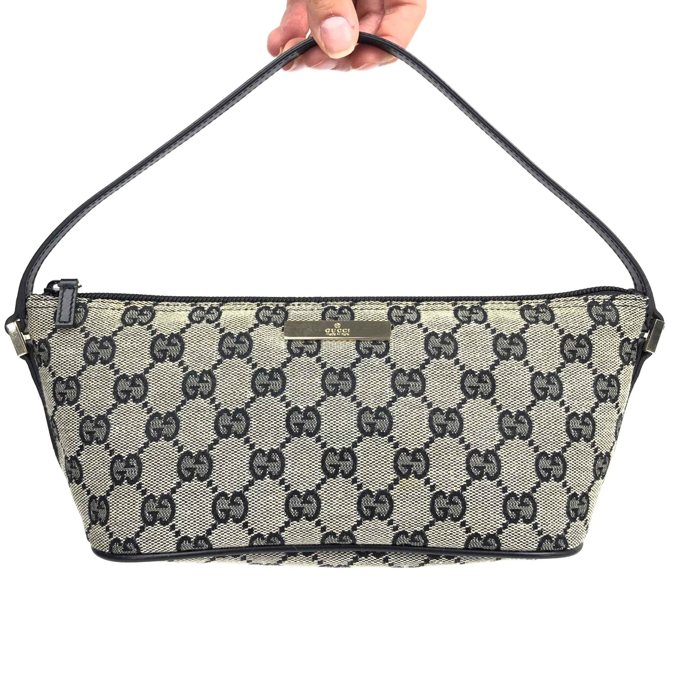 GUCCI MONOGRAM SHOULDER BAG