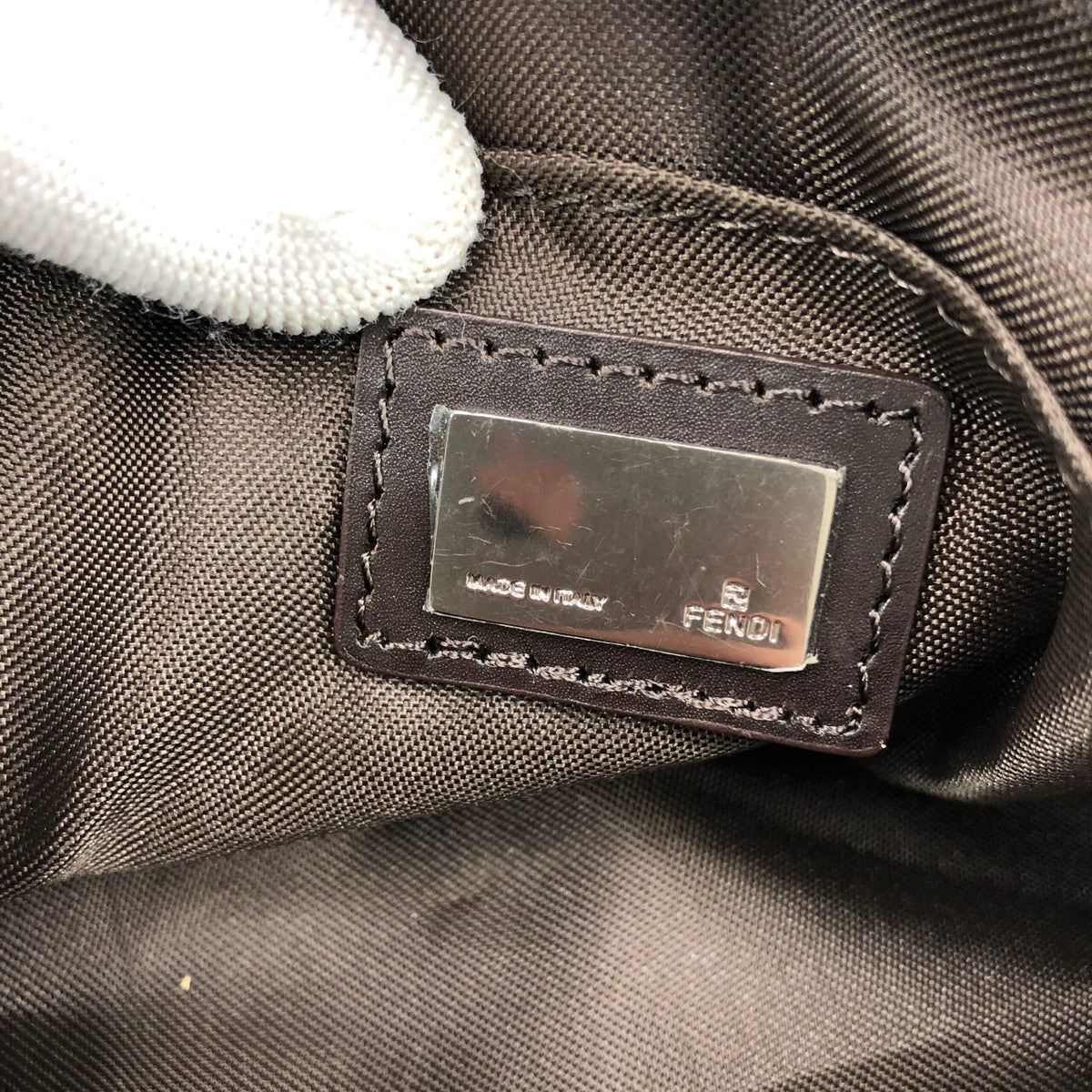 FENDI ZUCCA SHOULDER BAG