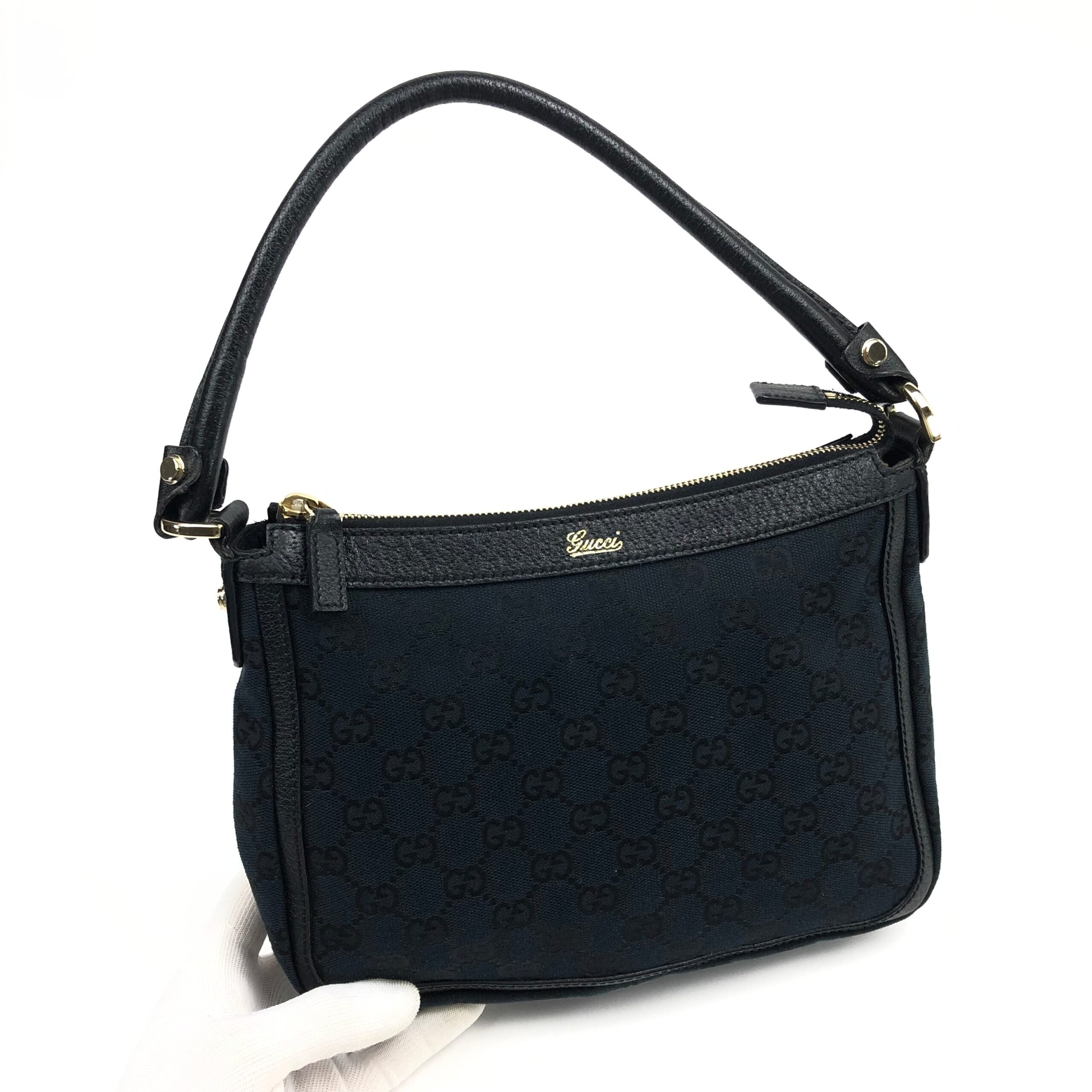 GUCCI MONOGRAM SHOULDER BAG