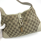 GUCCI MONOGRAM JACKIE SHOULDER BAG