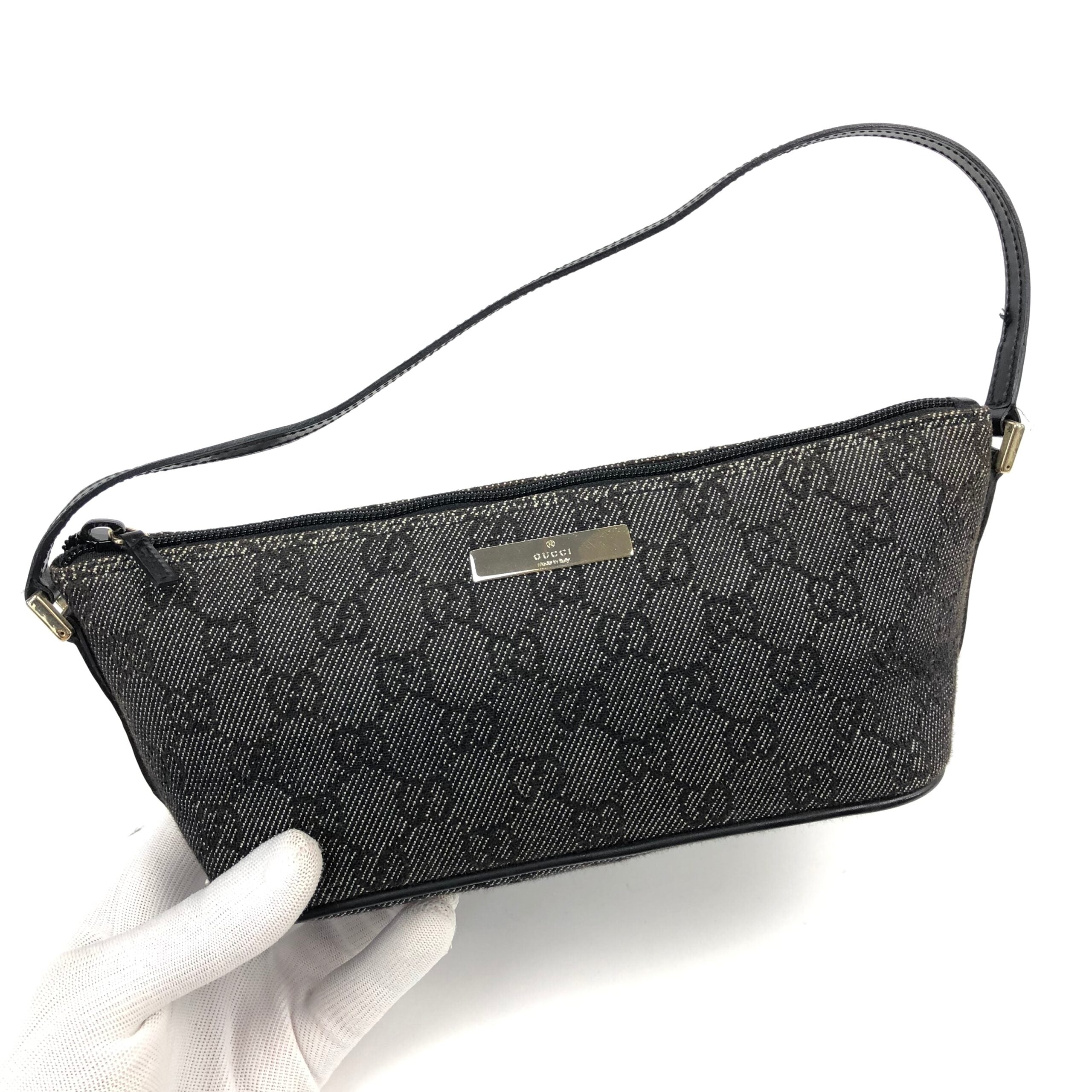 GUCCI MONOGRAM SHOULDER BAG