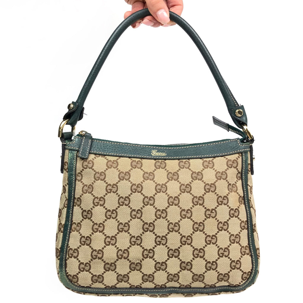 GUCCI MONOGRAM SHOULDER BAG