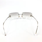 CHANEL RIMLESS SUNGLASSES