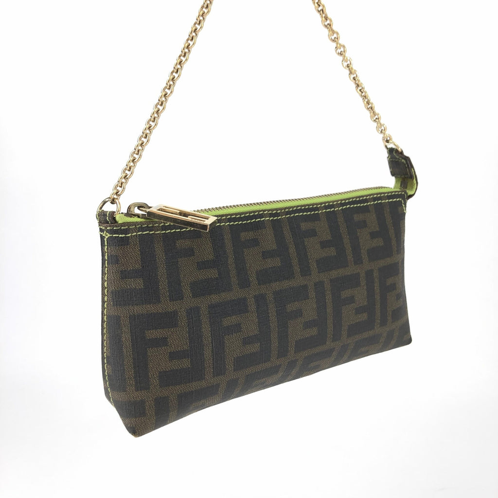 FENDI ZUCCA CHAIN BAG