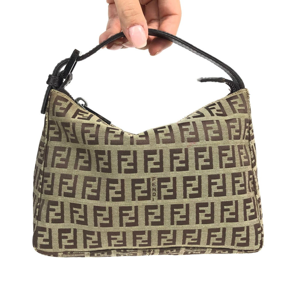 FENDI MONOGRAM CLUTCH BAG