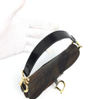 CHRISTIAN DIOR WATERCOLOUR SADDLE BAG