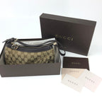 GUCCI MONOGRAM SHOULDER BAG