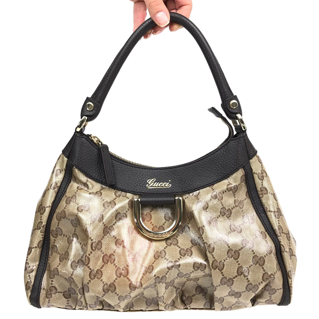 GUCCI MONOGRAM ABBEY SHOULDER BAG