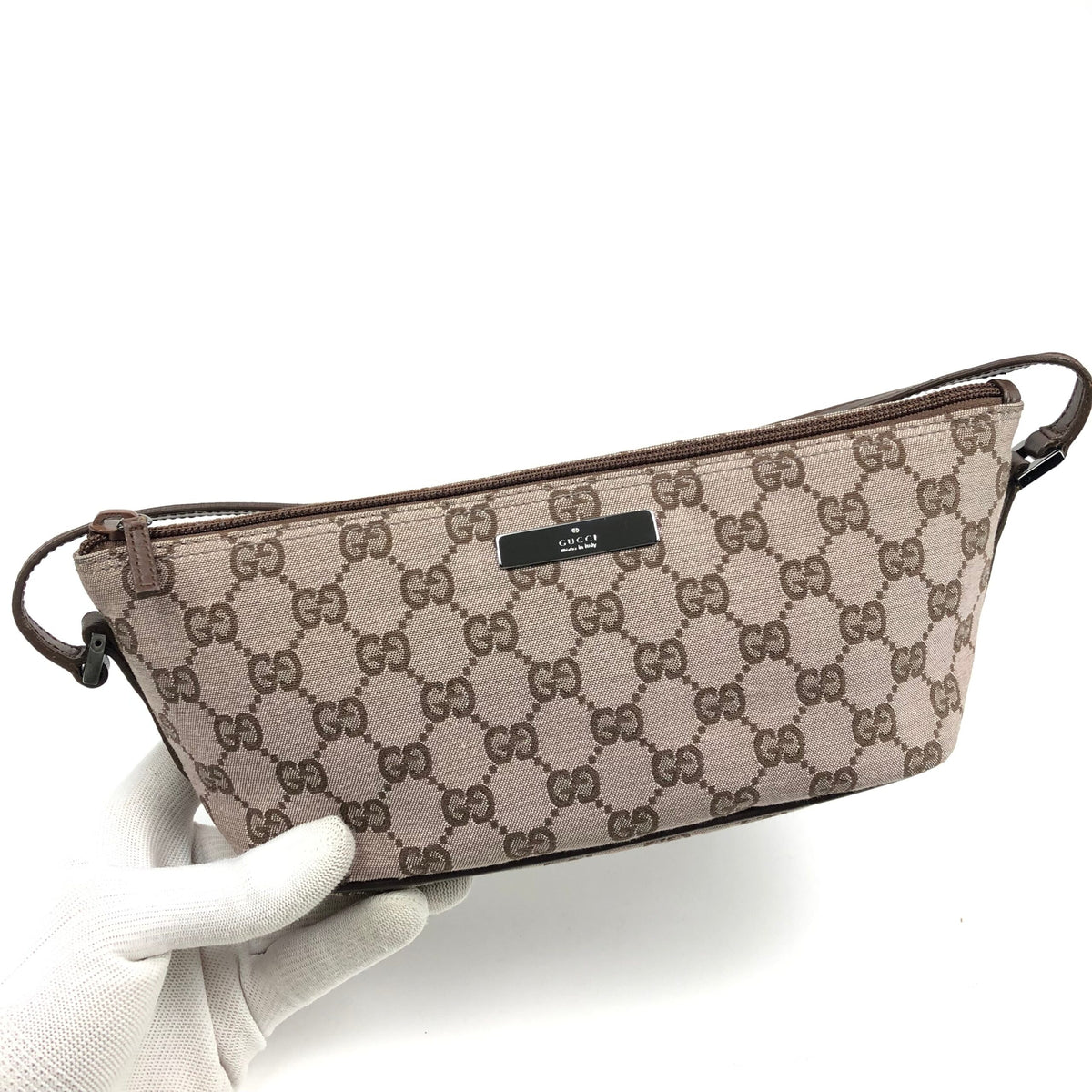 GUCCI MONOGRAM SHOULDER BAG