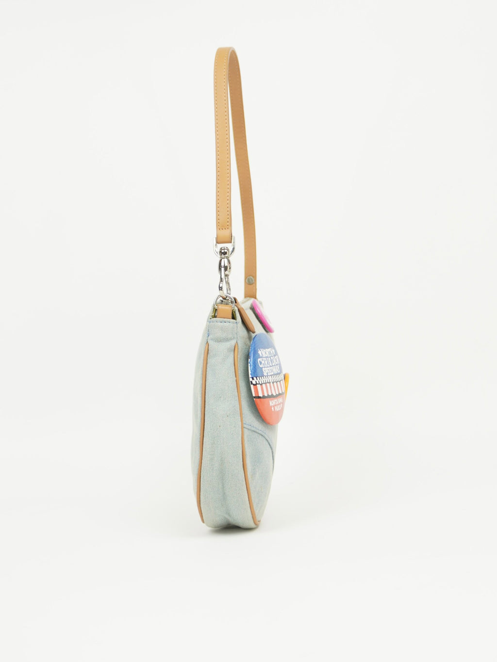 CHRISTIAN DIOR SPEEDWAY DENIM MINI SADDLE